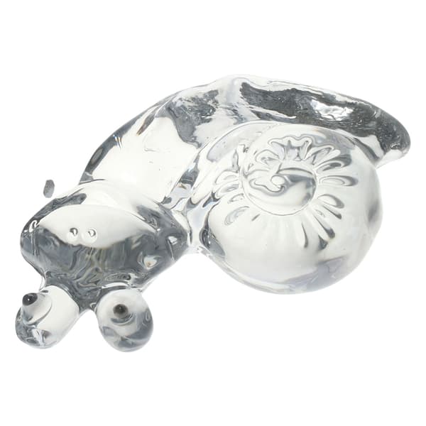 Kristall Snigel Ornament Heminredning Ornament C C C