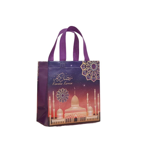 4 kpl Eid Mubarakin lahjakassi karkkileipäpussi STYLE 8 STYLE 8 Style 8