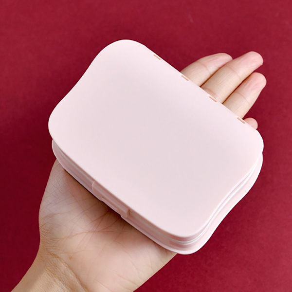 Pienet pillerikotelot, muoviset säiliöt, PUNKKI Pink