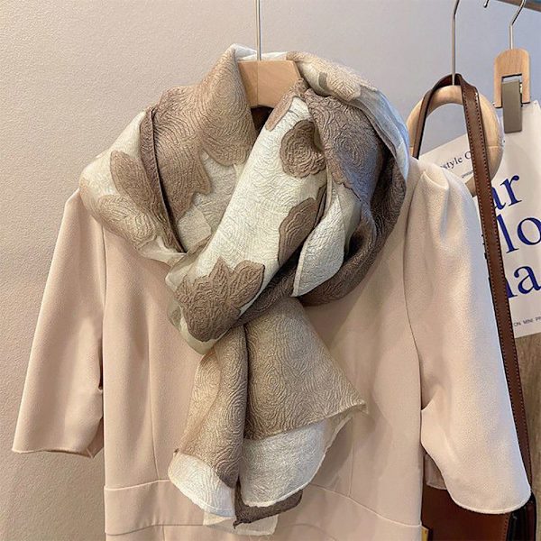 Silk Scarf Beach Shawl 3 3 3