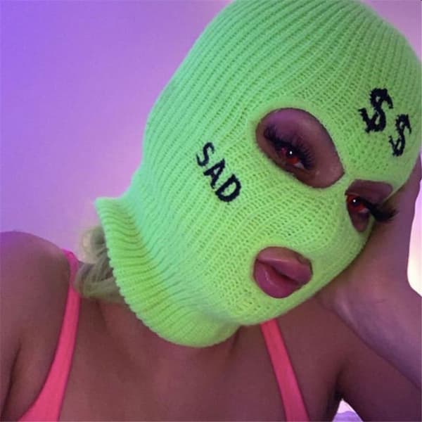 Balaclava Hue Ski Snowboard Hue SORT black