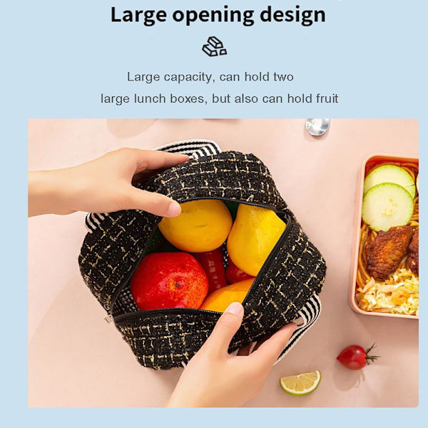 Tote Lunchbox Thermal Bag PUNAINEN Red