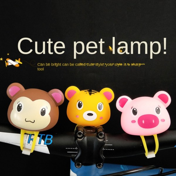 Animal Decoration Light Pyörän kellot HIIRI HIIRI mouse