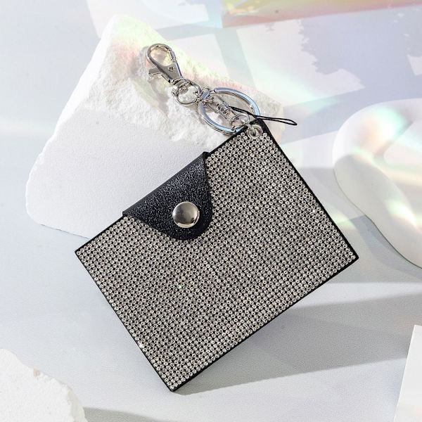 Rhinestone Wallet Lyhyt lompakko B B B