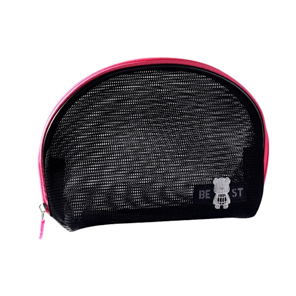 Mesh Sminkväska SVART black