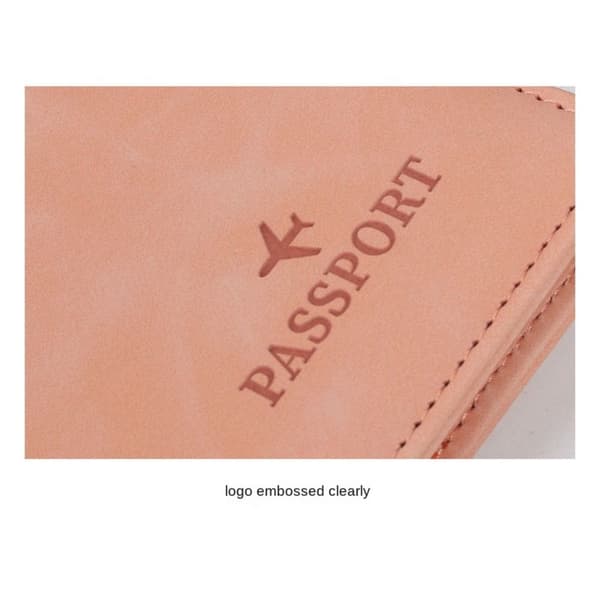 RFID Passfodral Passväska BRUN brown