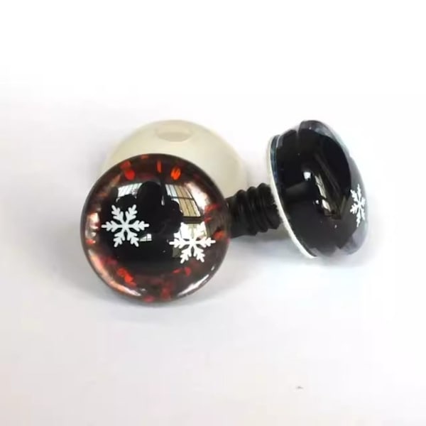 Plastsäkerhetsögon Glitter Crystal Eyes 2 2 2