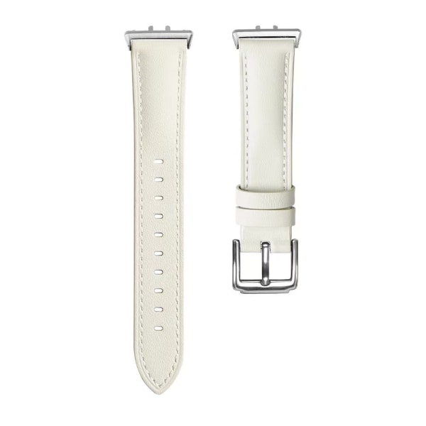 Watch i läder VIT White