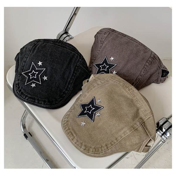 Star Forward Hatte Star Cowboy Hat SORT black