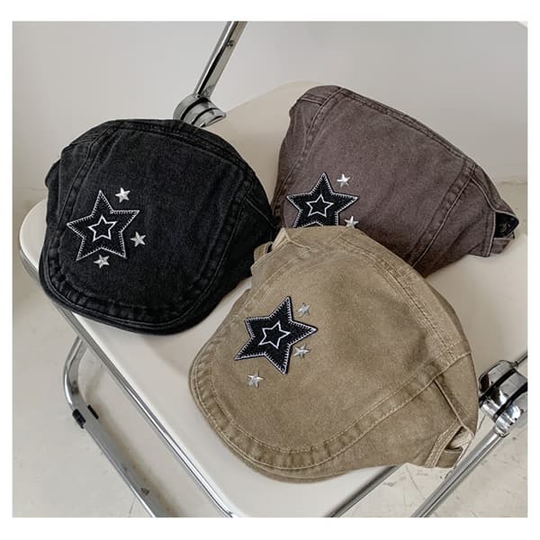 Star Forward hatte Stjerne Cowboyhat KAKI khaki