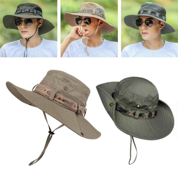 Bucket Hat Bred skygget Hat E E E