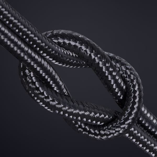 AUX-kabel Flätad Ljudkabel GULD 1M 1M Gold 1m-1m