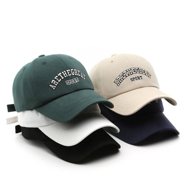 Baseballcaps Fiskehatt HVIT White