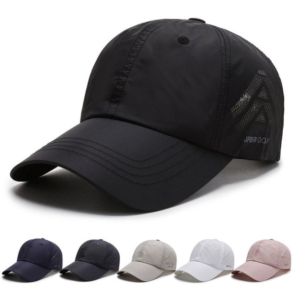 Baseballcapser Solhatt MØRKEGRÅ dark gray