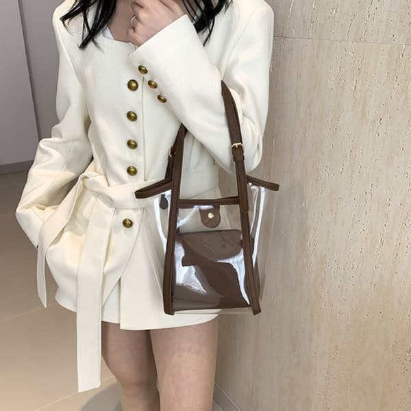 Skulderveske Underarmsveske BEIGE Beige