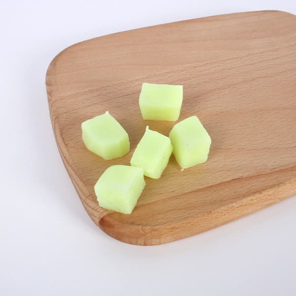 5 stk. simuleret frugt Hami melon 5