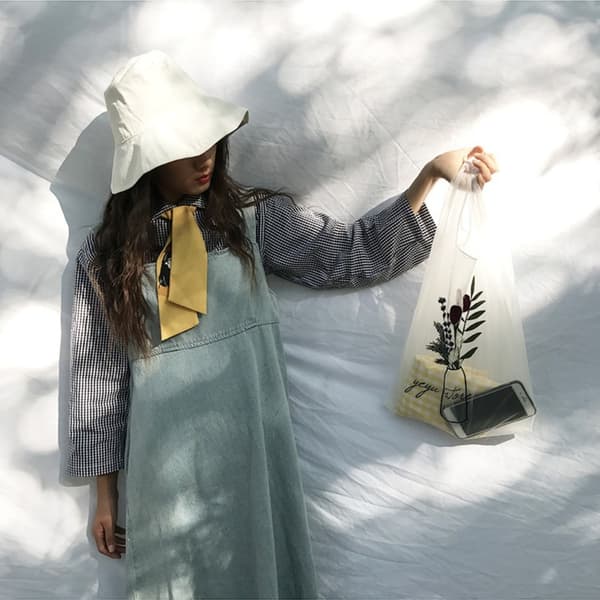Tote Bag Indkøbstaske HVID white