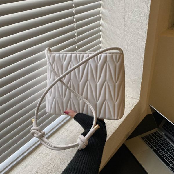 Axelväska Crossbody-väska VIT White