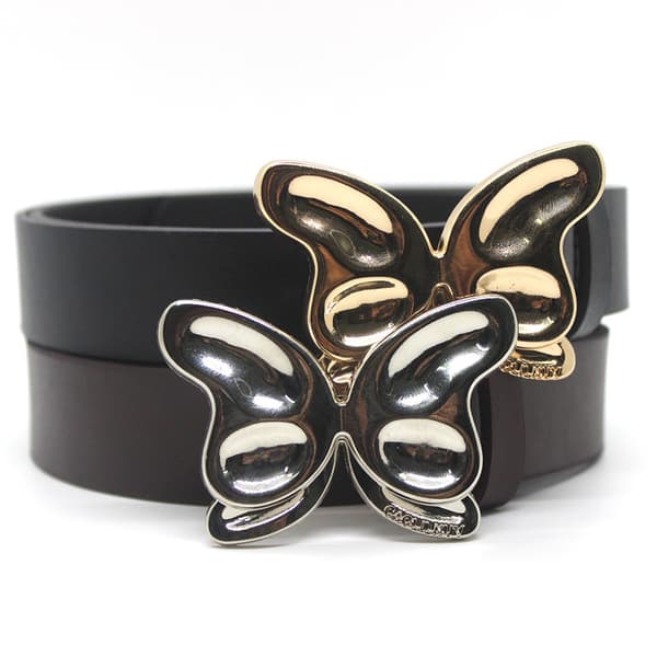 Bælte Taljebælte SORT SØLVSPÆNDE SØLVSPÆNDE Black Silver Buckle-Silver Buckle