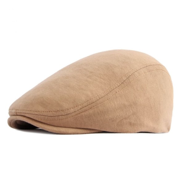 Golfhattar Flat Cap herr BEIGE Beige