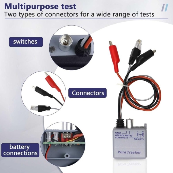 Tone Generator Kit Wire Tracer Circuit Tester 200EP Wires Tone