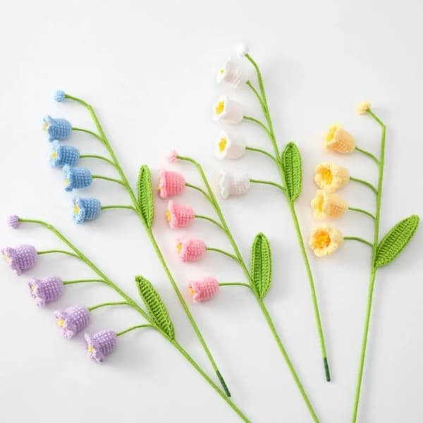 3D Blomst Bogmærke Blomst Bog Klips BLÅ Blue