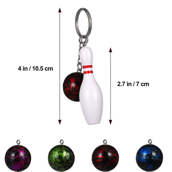 Bowlingnyckelring Hängande Berlock 2 2 2