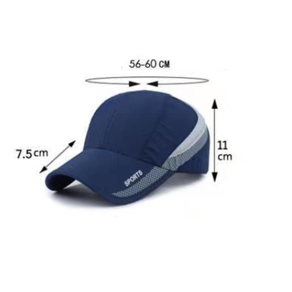 Baseball Caps Solhatt MØRKEGRÅ dark gray