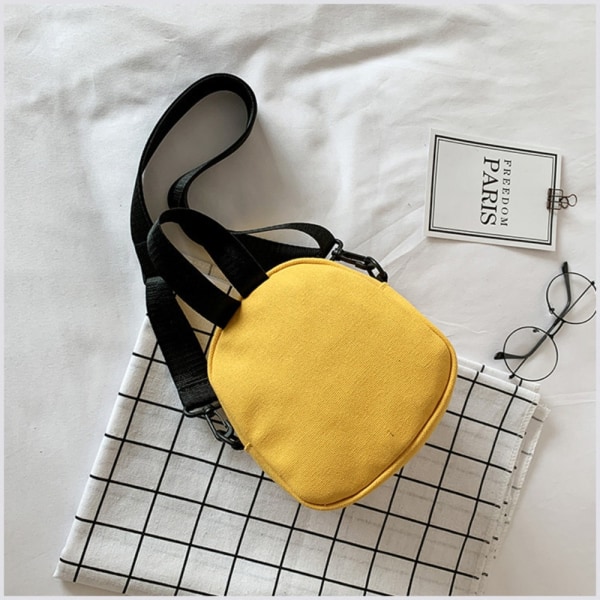 Skulderveske Messenger Bag GUL Yellow