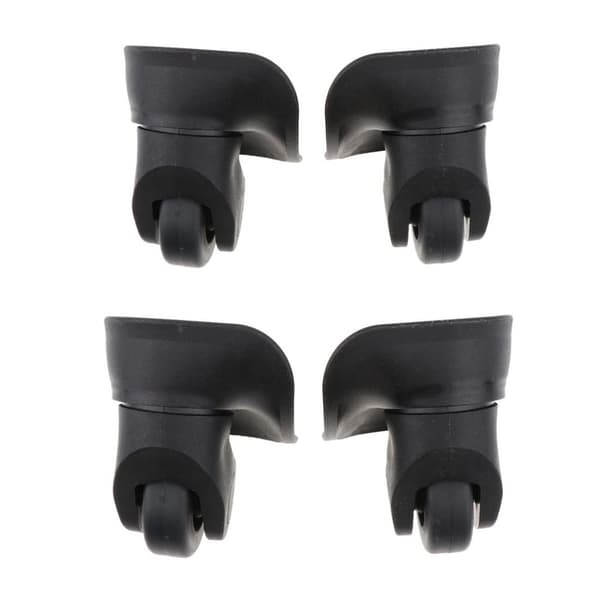 2 stk. A08 Kuffert Hjul Reparation Sort S black S