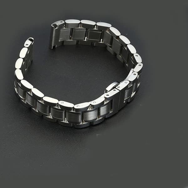 Klokkerem Svart 21MM Black 21mm
