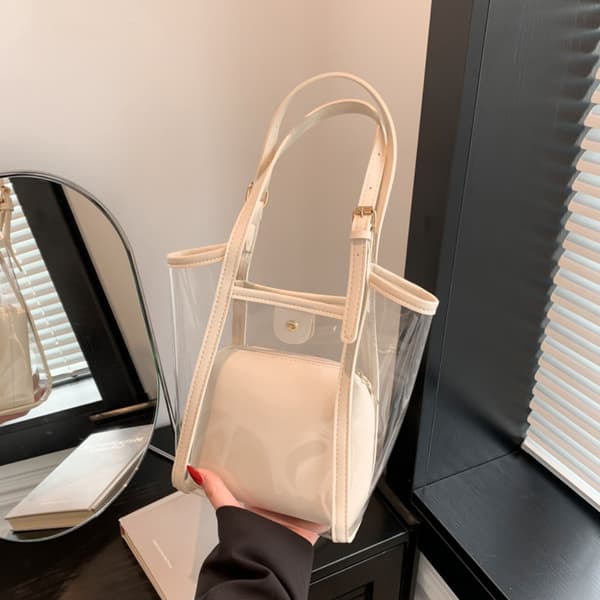 Skulderveske Underarmsveske BEIGE Beige