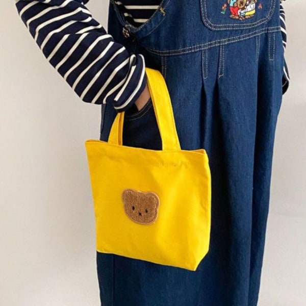 Mini Tote Bag Handväskor GUL yellow