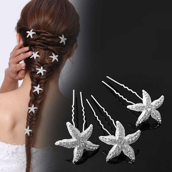 Pearl Flower Hårnål Stick Brude Hårnål 16 16 16