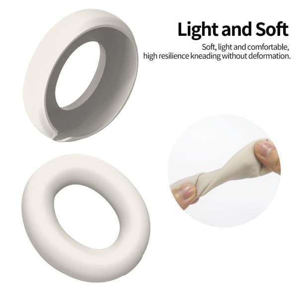 Öronkuddar Skydd Hörlursfodral VIT White