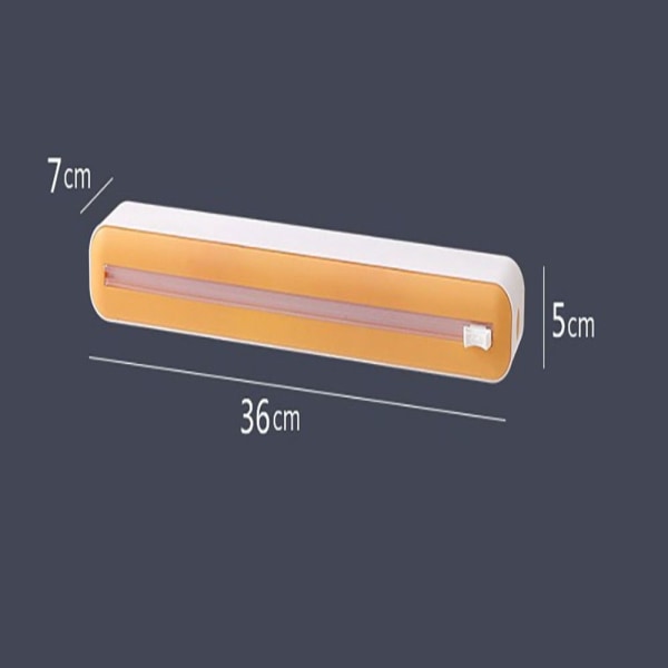 Food Film Dispenser Magnetic Wrap Dispenser GUL VANLIG yellow Regular-Regular