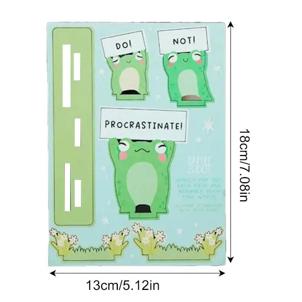 Sammakko Jigsaw Figurine Ornament Animal Jigsaw Ornaments Frog