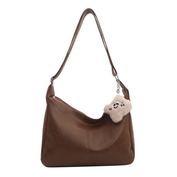 Skuldertaske Messenger Bag KAFFE Coffee