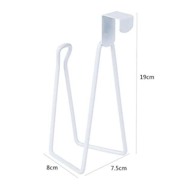 Metall Håndkleholder Papirholder HVIT White