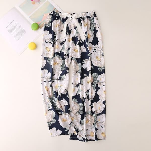 Pyjamasbukser Blomstret Nattøj 9 9 9