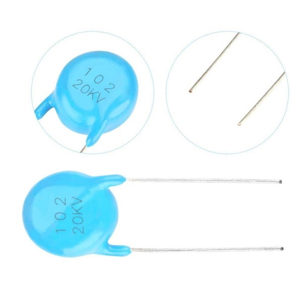 Keramisk kondensatorsæt 20KV 1nF 20STK 20STK 20pcs