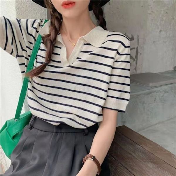 Polo Shirt lyhythihainen T-paita APRICOOT Apricot