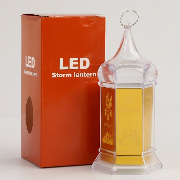 Eid Mubarak Lamp Ramadan LED-lampor 1 1 1