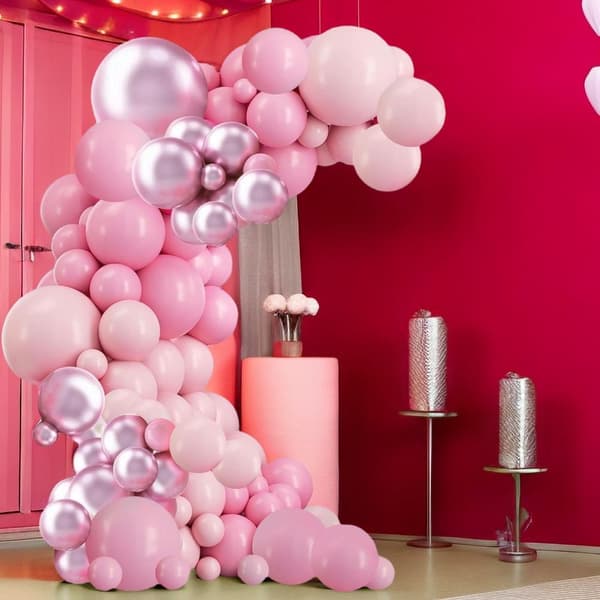 Fødselsdag Bryllup Pink Balloner