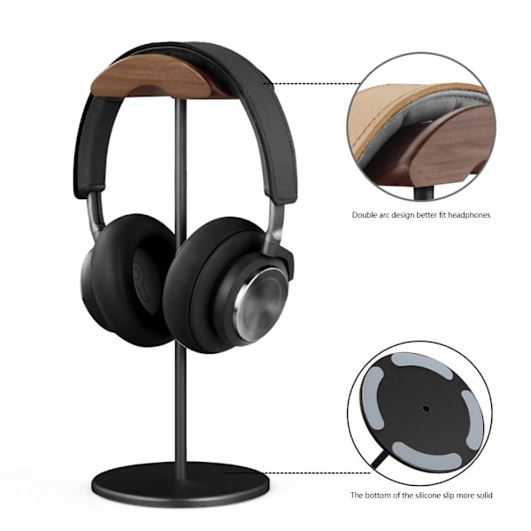 Hodetelefonstativ Desktop Headset Holder GOLD Gold