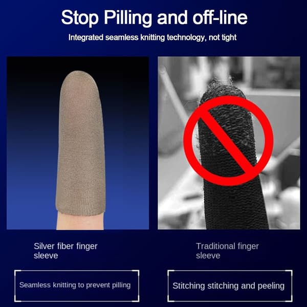 Gaming Fingerhandsker Fingerspids Handsker GRÅ grey