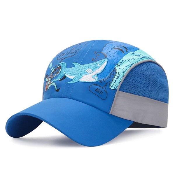 Kid Baseball Hat Solhat BLÅ blue