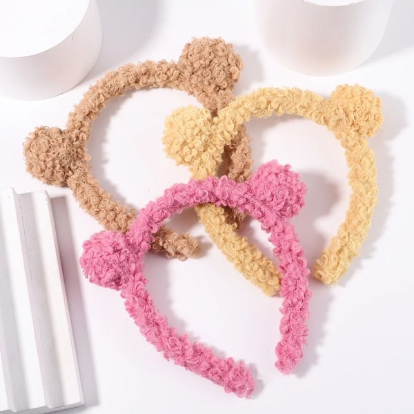 Pehmopääpanta Bear Ears Hiusnauhat SININEN blue