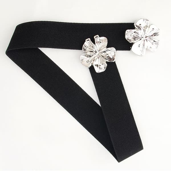 Elastisk midjebelte STREKK svart black