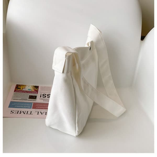 Tote Bag Skulderveske HVIT white